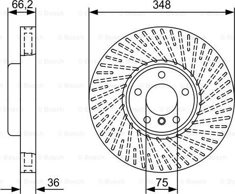 BOSCH 0 986 479 W20 - Əyləc Diski furqanavto.az