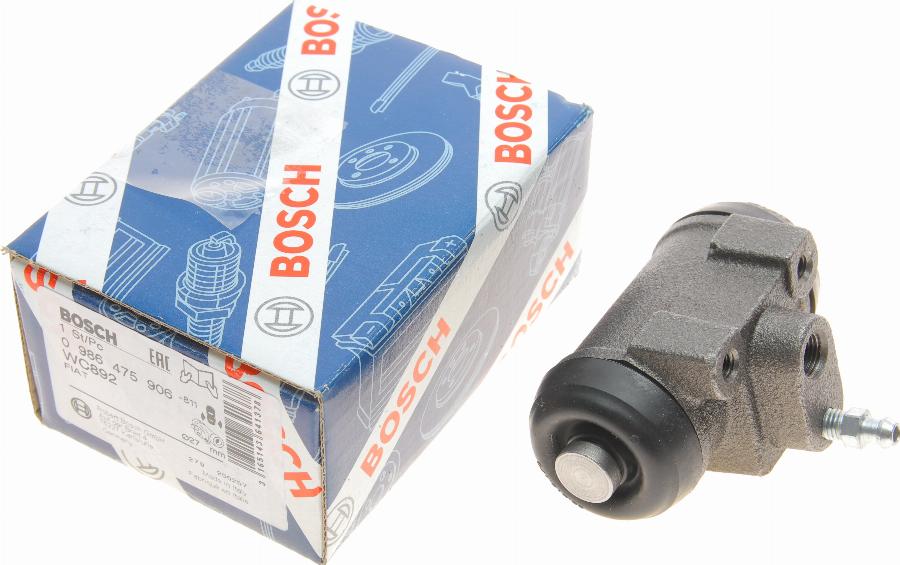 BOSCH 0 986 475 906 - Təkər əyləc silindri furqanavto.az