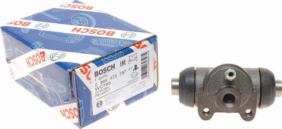 BOSCH 0 986 475 797 - Təkər əyləc silindri furqanavto.az