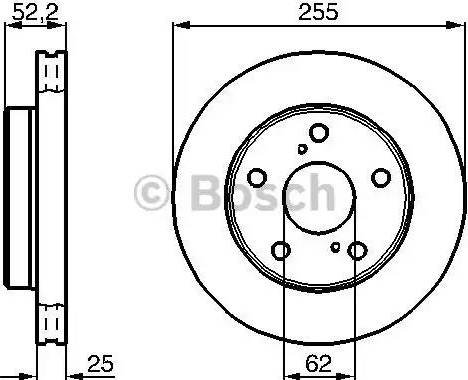 BOSCH 0 986 478 441 - Əyləc Diski furqanavto.az