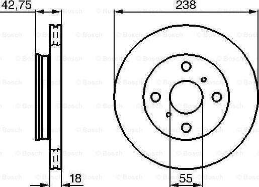 BENDIX 520415 - Əyləc Diski furqanavto.az