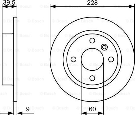 BOSCH 0 986 478 644 - Əyləc Diski furqanavto.az