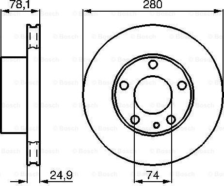 HELLA 8DD 355 100-551 - Əyləc Diski furqanavto.az