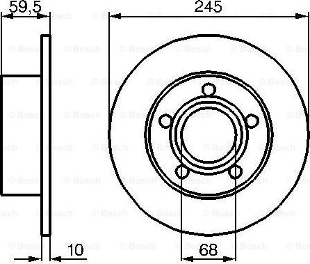 Delphi BG410 - Əyləc Diski furqanavto.az