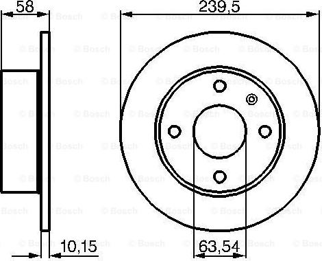 BOSCH 0 986 478 072 - Əyləc Diski furqanavto.az