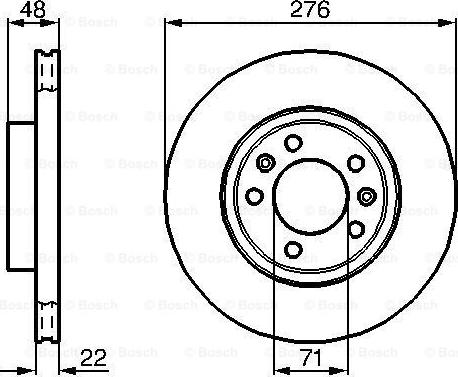 BOSCH 0 986 478 140 - Əyləc Diski furqanavto.az