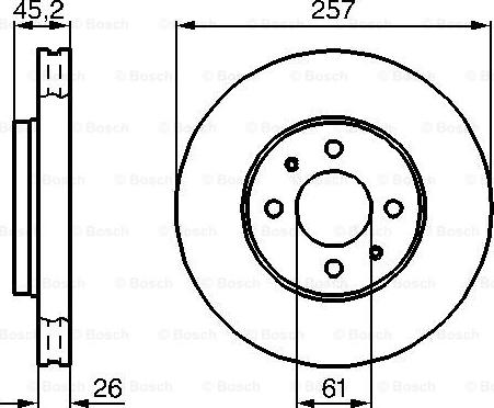 Kavo Parts BR-6741 - Əyləc Diski furqanavto.az