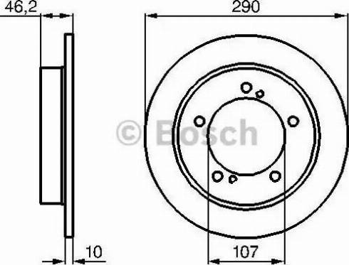 BOSCH 0 986 478 838 - Əyləc Diski furqanavto.az