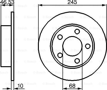 BENDIX 520675 - Əyləc Diski furqanavto.az