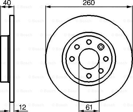 BOSCH 0 986 478 386 - Əyləc Diski furqanavto.az