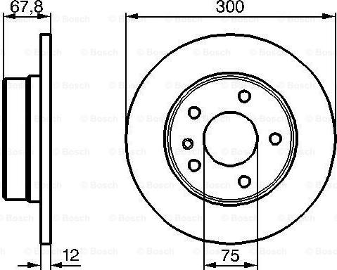 Delphi BG2435C - Əyləc Diski furqanavto.az