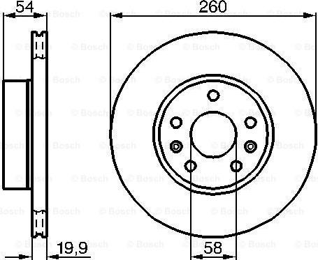 BOSCH 0 986 478 218 - Əyləc Diski furqanavto.az