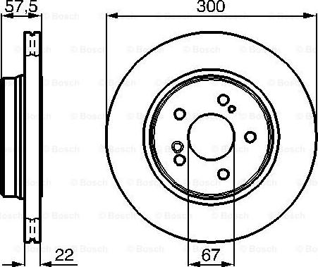 BOSCH 0986478793 - Əyləc Diski www.furqanavto.az