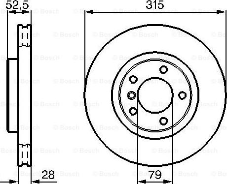 BOSCH 0 986 478 748 - Əyləc Diski furqanavto.az