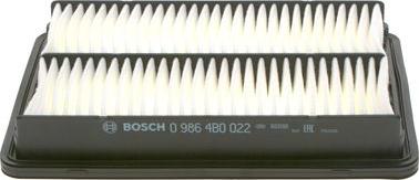 BOSCH 0 986 4B0 022 - Hava filtri furqanavto.az