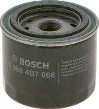 BOSCH 0 986 4B7 066 - Yağ filtri furqanavto.az