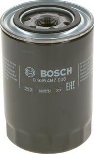 BOSCH 0 986 4B7 036 - Yağ filtri furqanavto.az