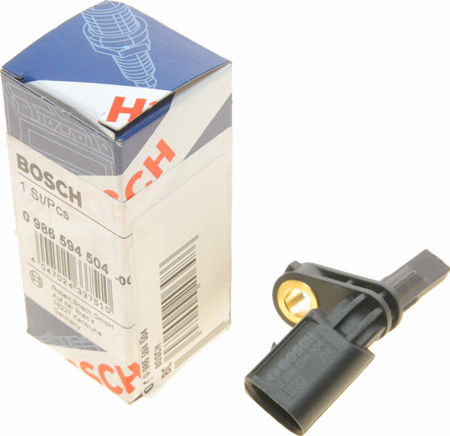 BOSCH 0 986 594 504 - Sensor, təkər sürəti furqanavto.az