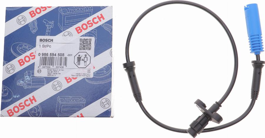 BOSCH 0 986 594 508 - Sensor, təkər sürəti furqanavto.az