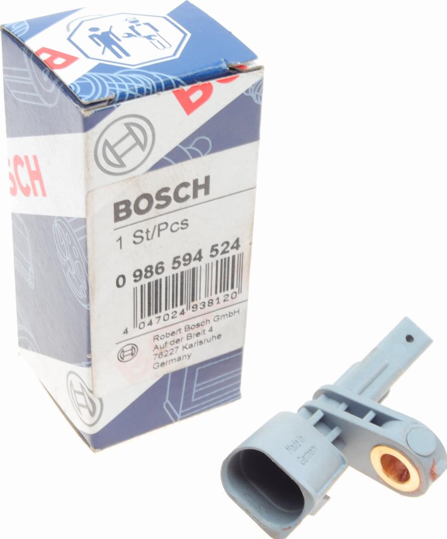 BOSCH 0 986 594 524 - Sensor, təkər sürəti furqanavto.az