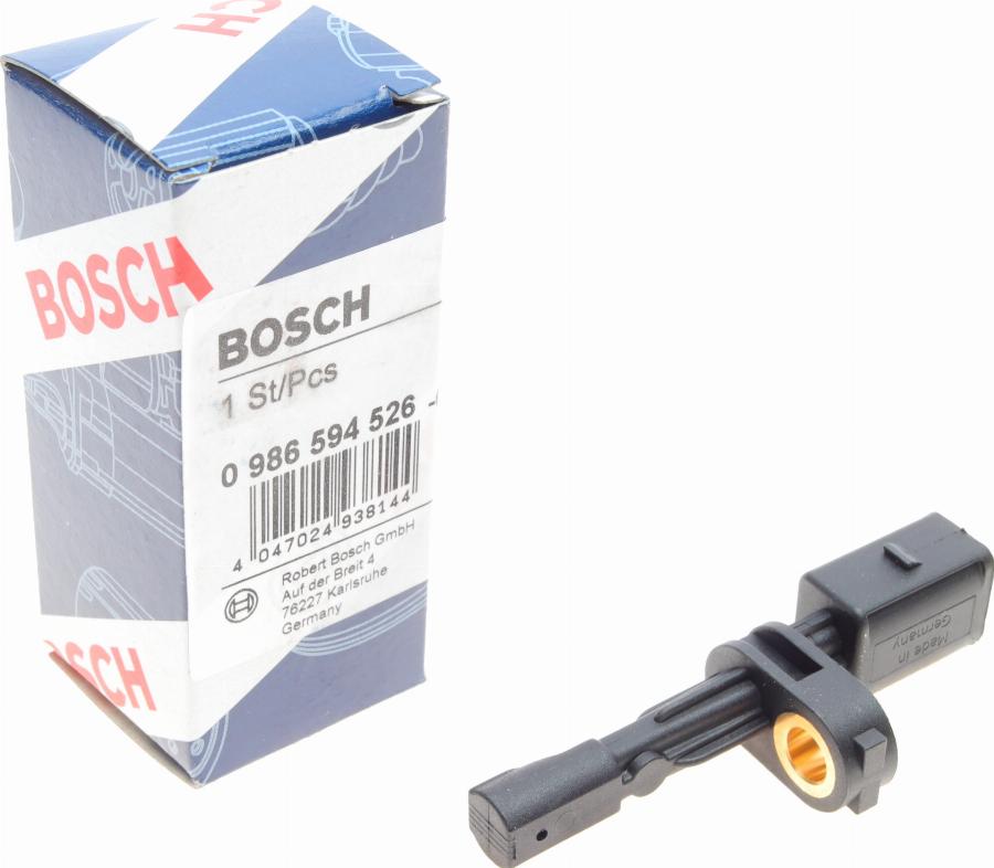 BOSCH 0 986 594 526 - Sensor, təkər sürəti furqanavto.az