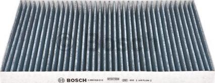 BOSCH 0 986 628 513 - Filtr, daxili hava furqanavto.az