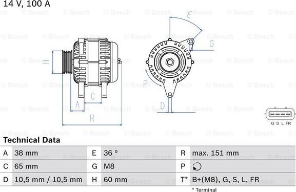 BOSCH 0 986 049 940 - Alternator furqanavto.az