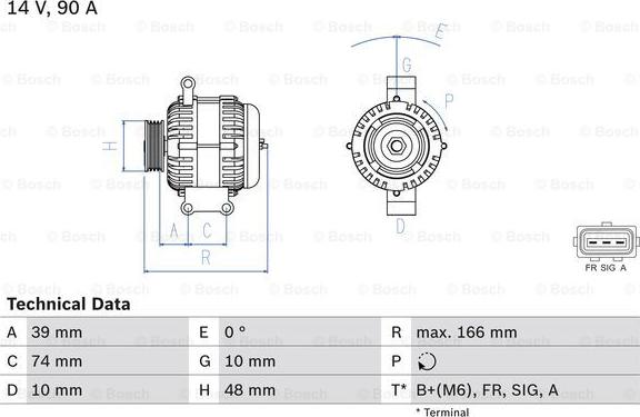 BOSCH 0 986 049 980 - Alternator furqanavto.az