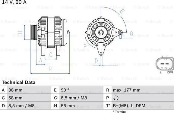 BOSCH 0 986 049 101 - Alternator furqanavto.az