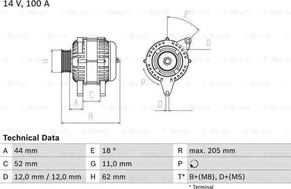 BOSCH 0 986 049 231 - Alternator furqanavto.az