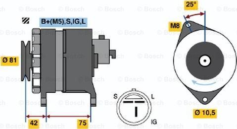 BOSCH 0 986 044 991 - Alternator furqanavto.az