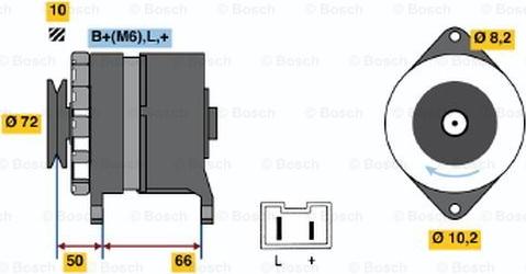 BOSCH 0 986 040 031 - Alternator furqanavto.az