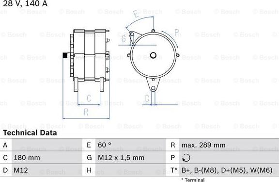 BOSCH 0 986 041 640 - Alternator furqanavto.az