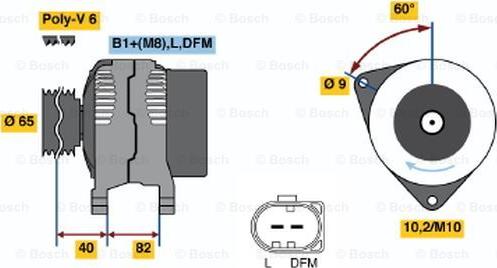 BOSCH 0 986 048 120 - Alternator furqanavto.az