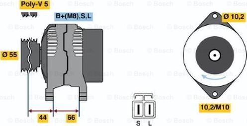 BOSCH 0 986 042 921 - Alternator furqanavto.az