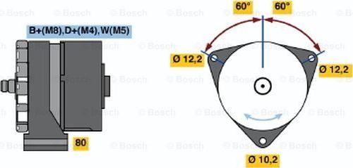 BOSCH 0 986 047 870 - Alternator furqanavto.az