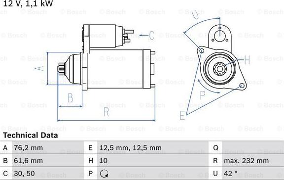 BOSCH 0 986 018 920 - Başlanğıc furqanavto.az