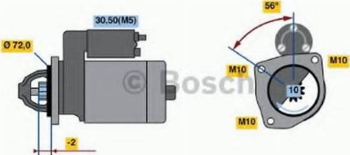 BOSCH 0 986 018 970 - Başlanğıc furqanavto.az