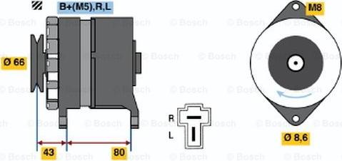 BOSCH 0 986 034 311 - Alternator furqanavto.az