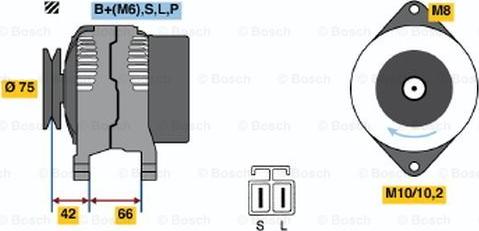 BOSCH 0 986 036 331 - Alternator furqanavto.az