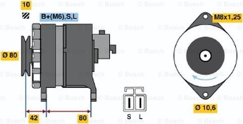 BOSCH 0 986 038 930 - Alternator furqanavto.az