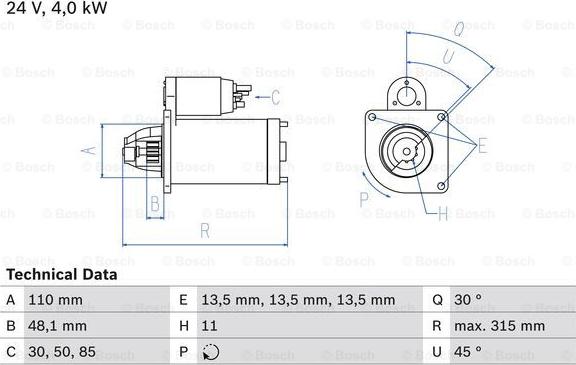 BOSCH 0 986 025 890 - Başlanğıc furqanavto.az