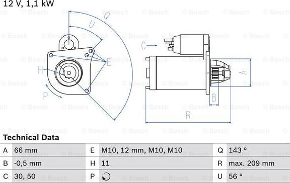 BOSCH 0 986 025 390 - Başlanğıc furqanavto.az