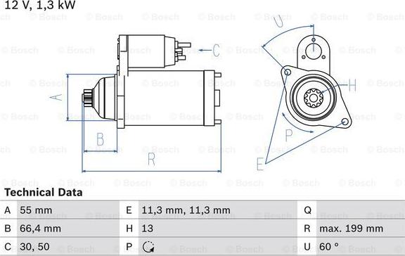 BOSCH 0 986 025 340 - Başlanğıc furqanavto.az