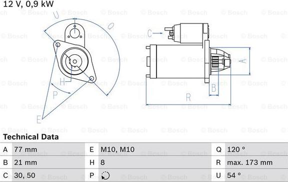 BOSCH 0 986 025 720 - Başlanğıc furqanavto.az