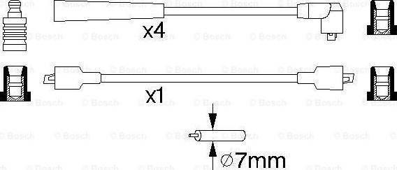 BOSCH 0 986 356 839 - Alovlanma kabeli dəsti www.furqanavto.az