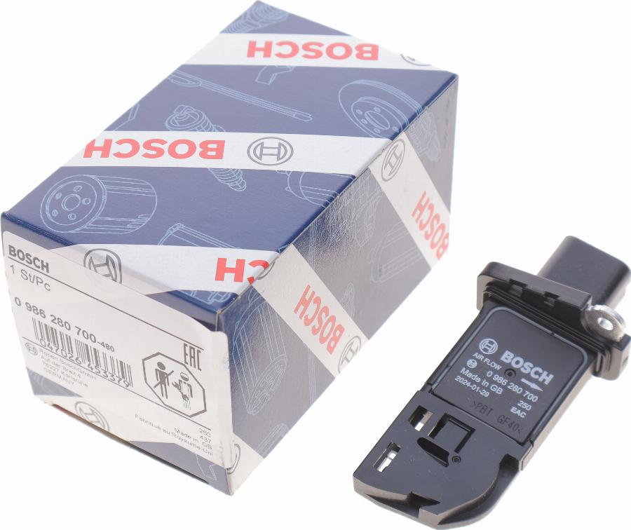 BOSCH 0 986 280 700 - Hava Kütləsi Sensoru furqanavto.az