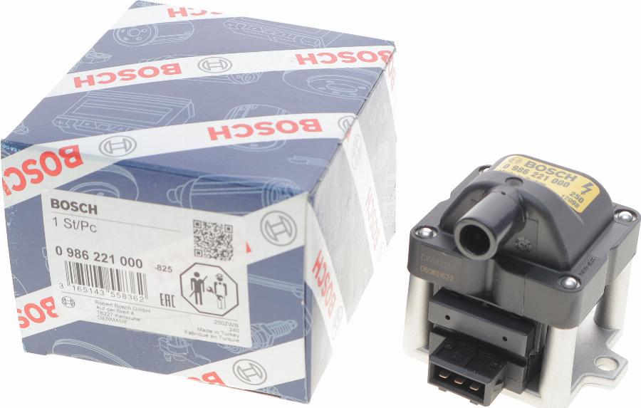 BOSCH 0 986 221 000 - Alovlanma bobini furqanavto.az