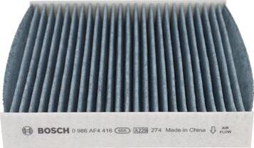 BOSCH 0 986 AF4 416 - Filtr, daxili hava furqanavto.az