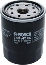 BOSCH 0 986 AF0 209 - Yağ filtri furqanavto.az